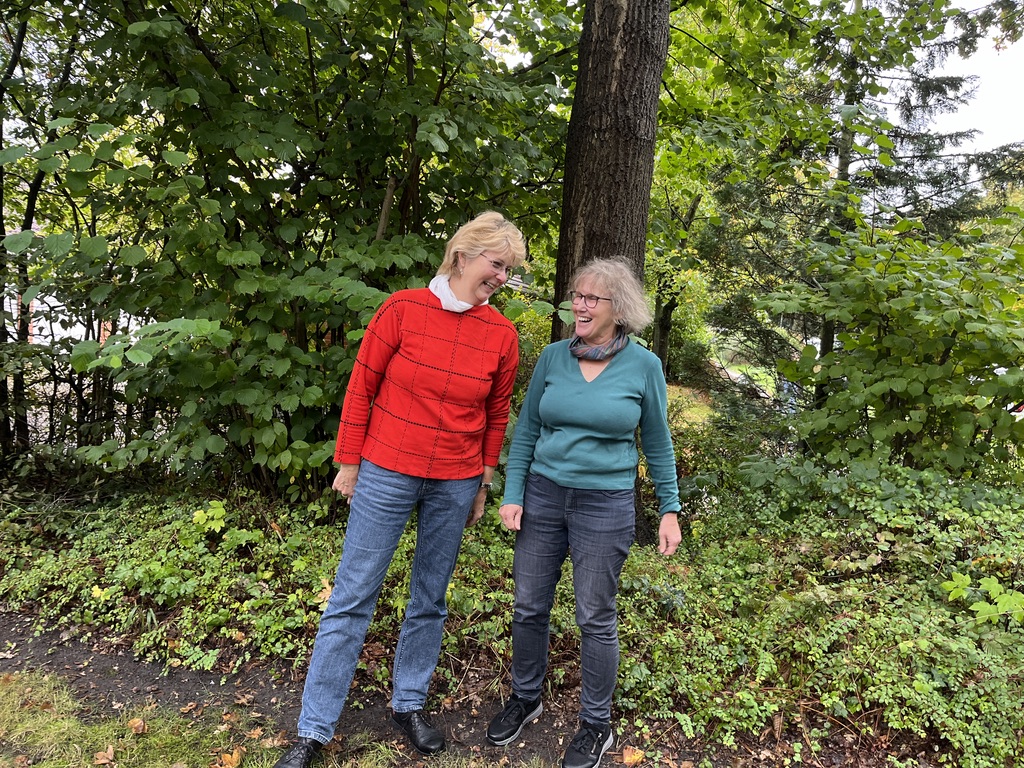 Das sind wir, Martina und Claudia