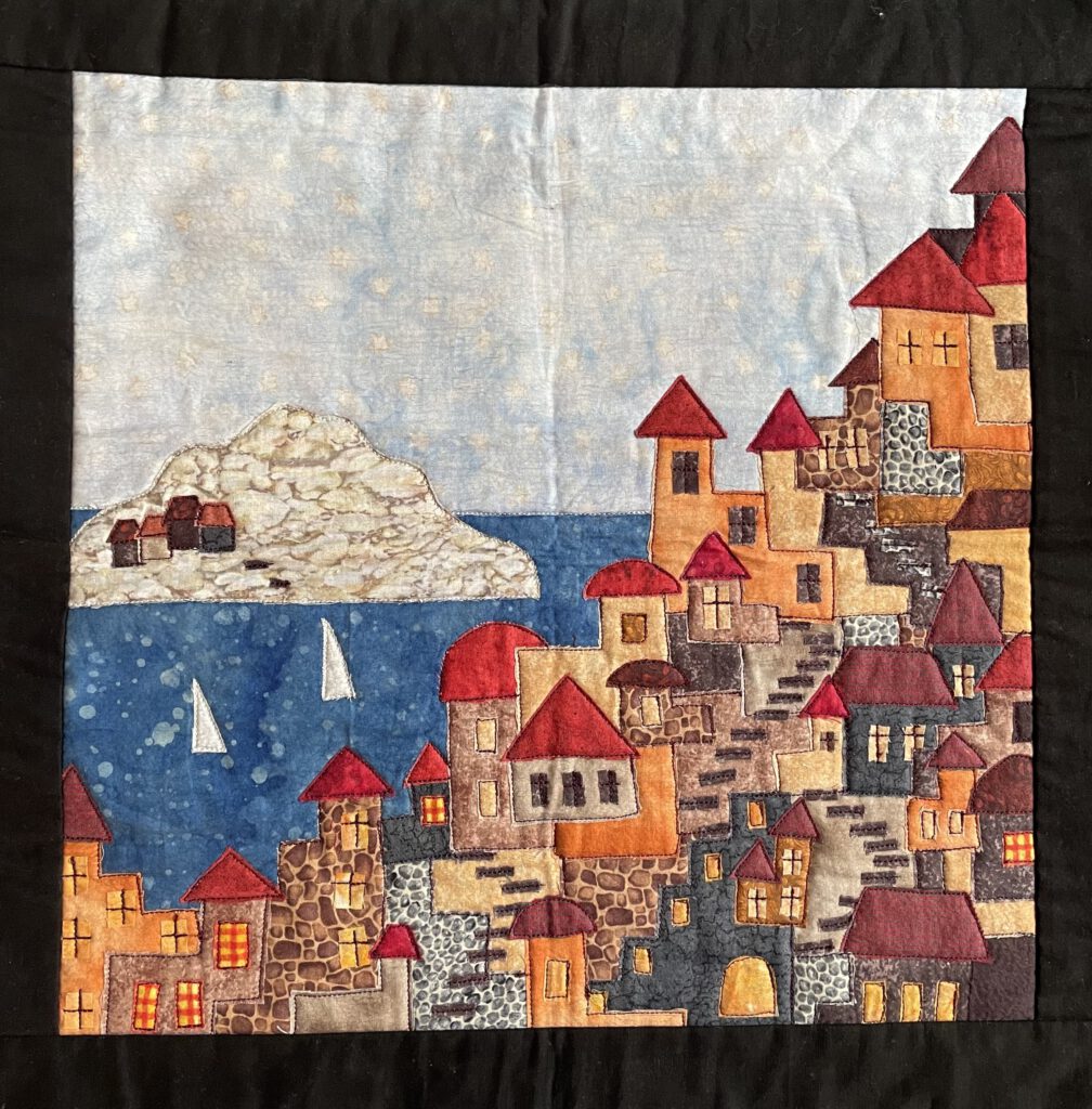 Quilt-Dorf Mittelmeer