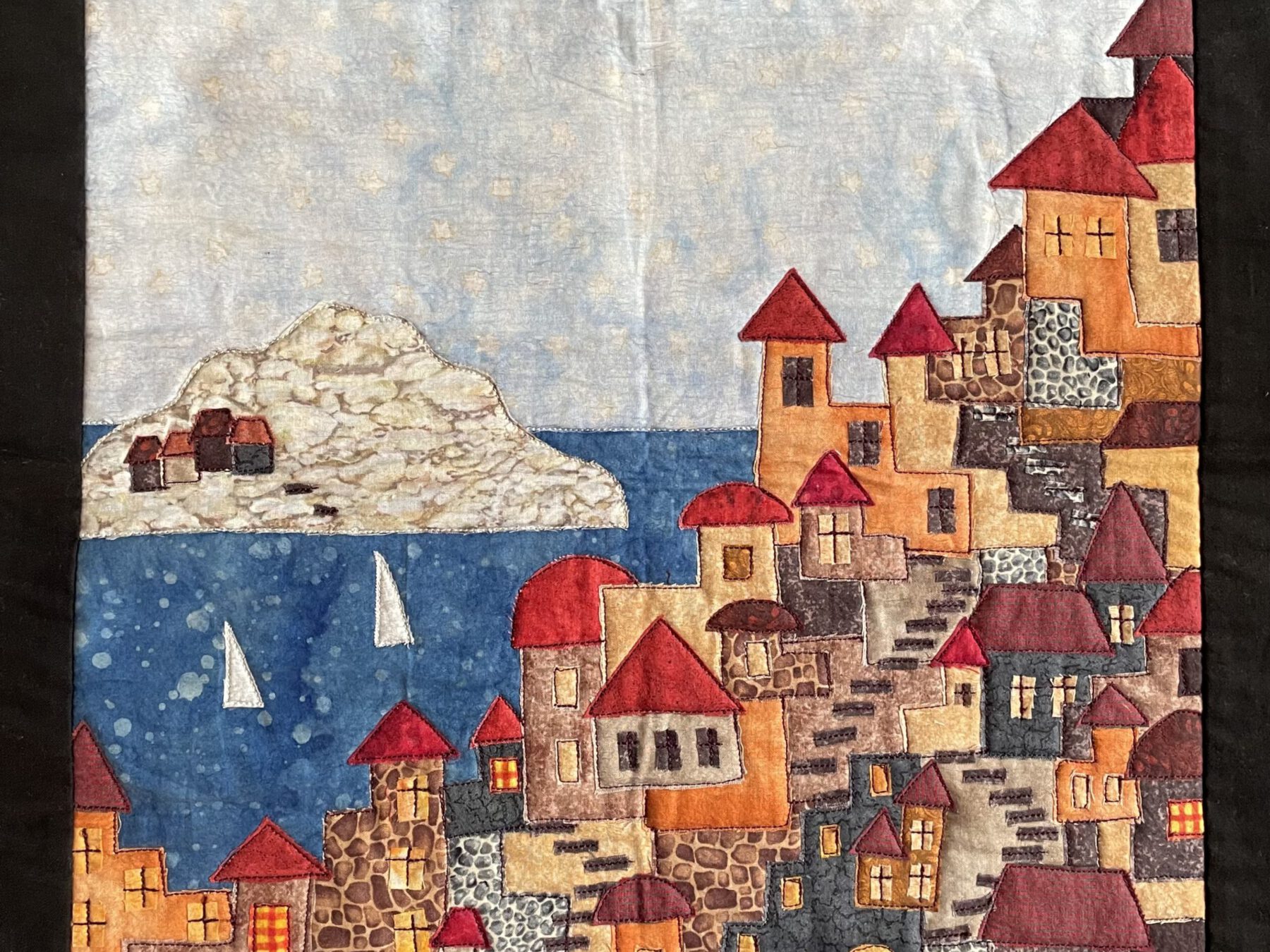 Quilt-Dorf Mittelmeer
