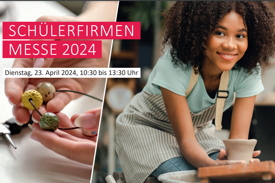 Flyer zur Schülerfirmen-Messe in Bremen 2024