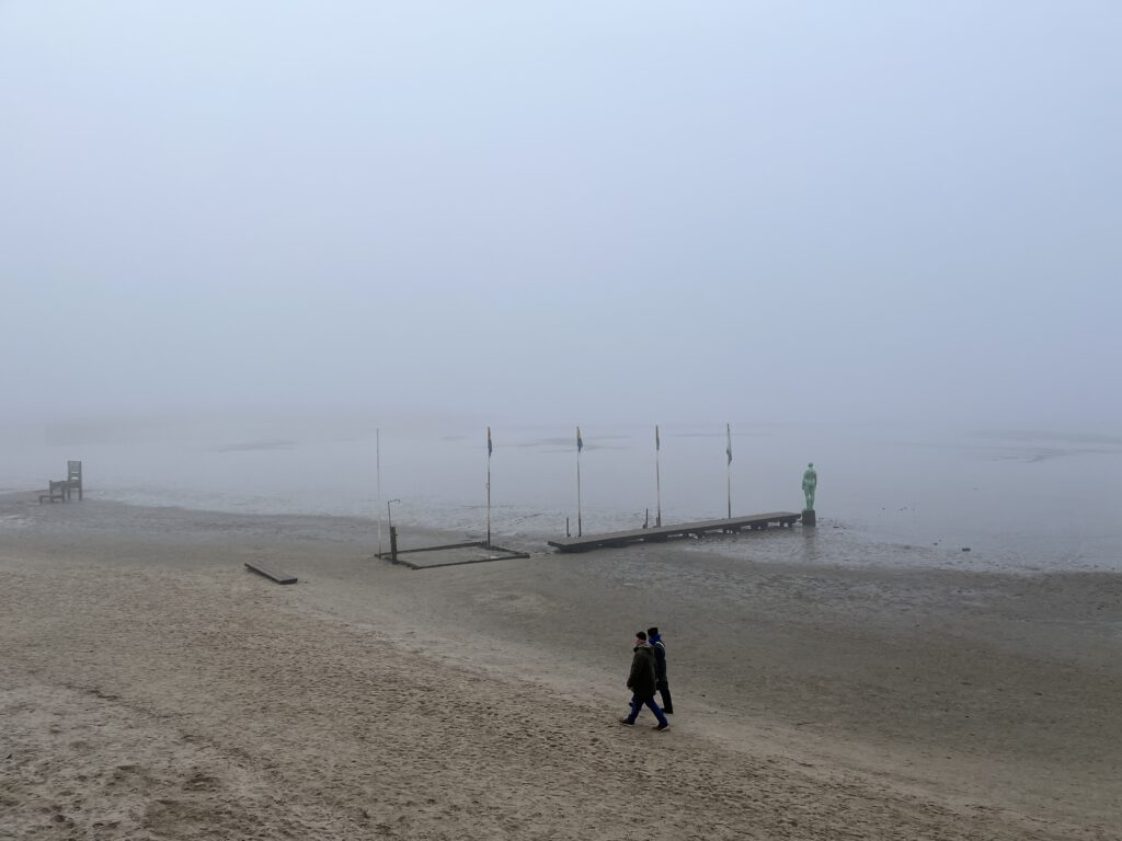 Spaziergang in Dangast am Strand