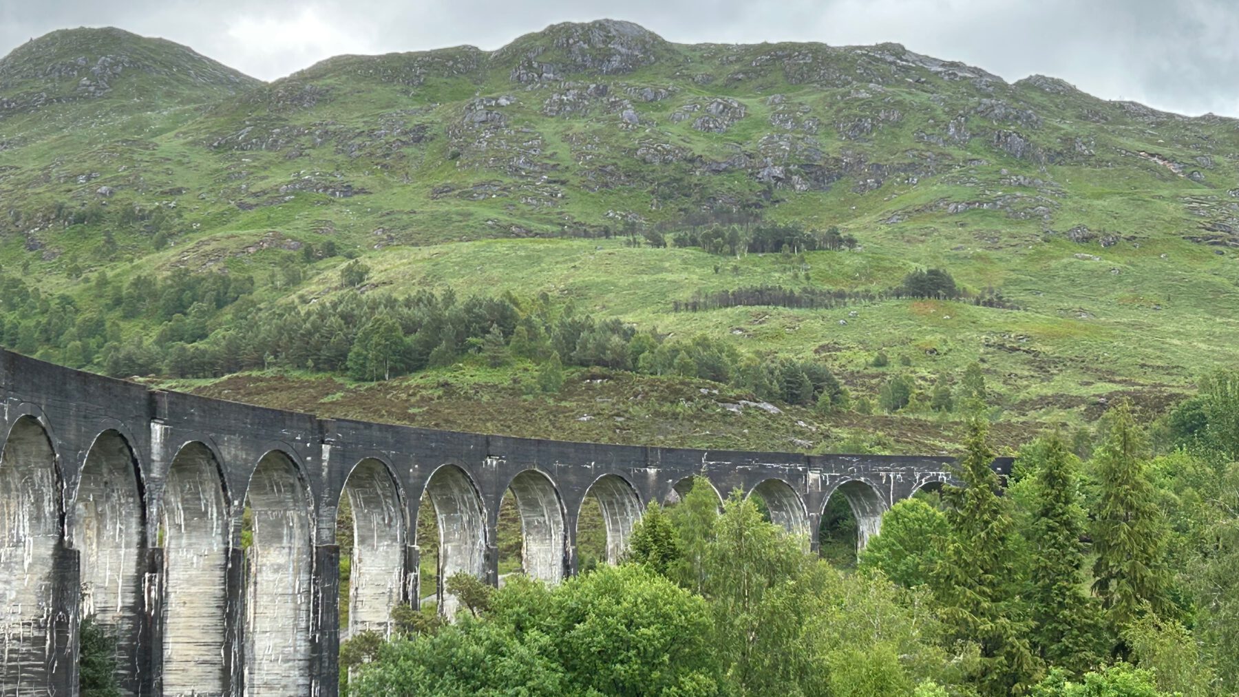 Schottland, Glenfinnian Viadukt