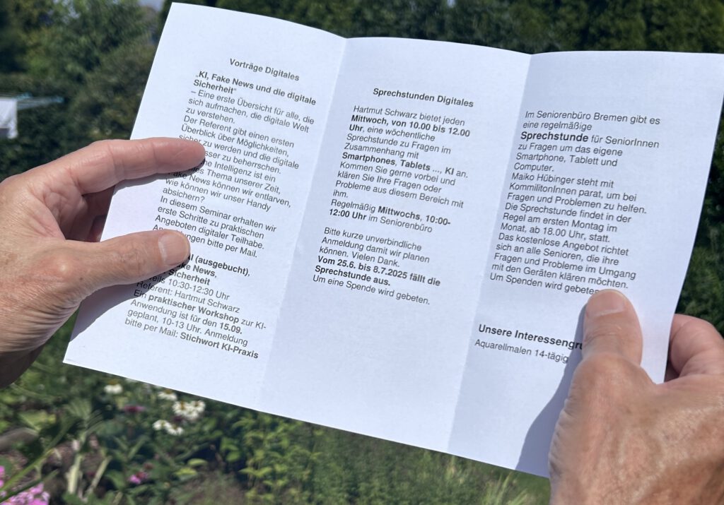 Veranstaltungen zum Thema KI und Digitales
